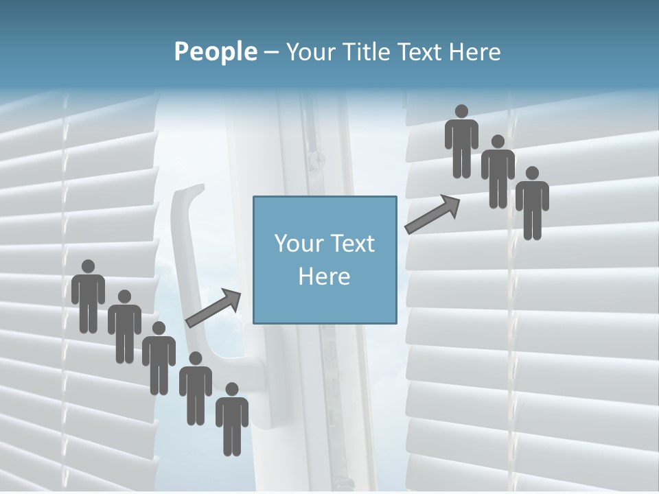 Textured Perspective Pattern PowerPoint Template