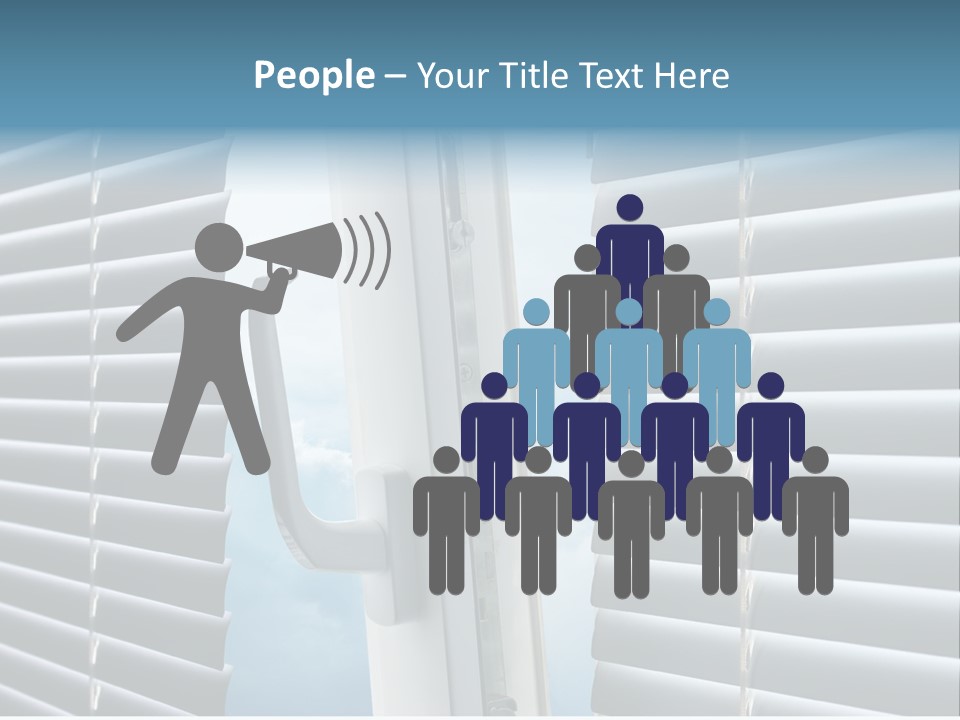 Textured Perspective Pattern PowerPoint Template