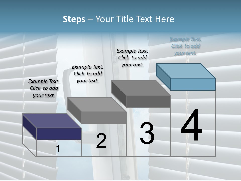 Textured Perspective Pattern PowerPoint Template