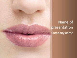 Colorful Close Cosmetics PowerPoint Template