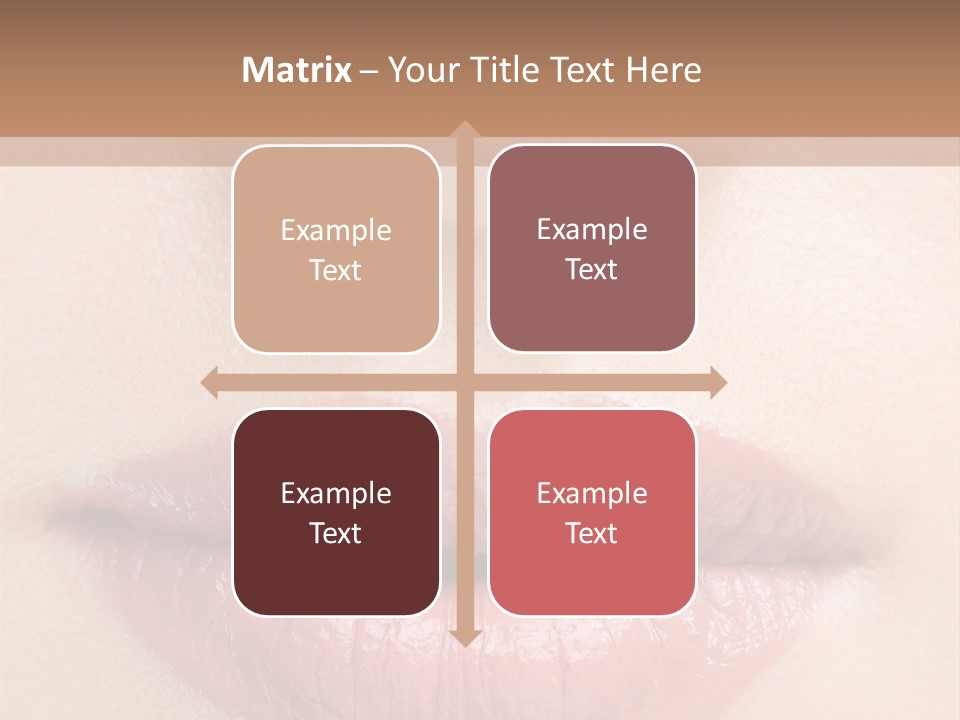 Colorful Close Cosmetics PowerPoint Template