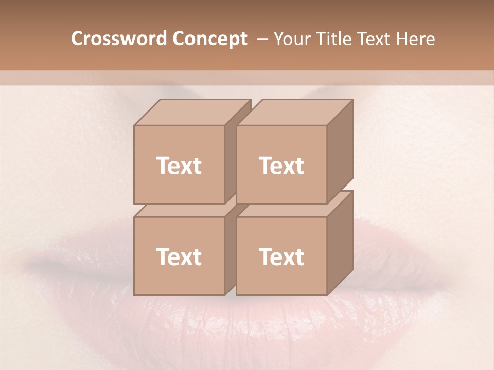 Colorful Close Cosmetics PowerPoint Template
