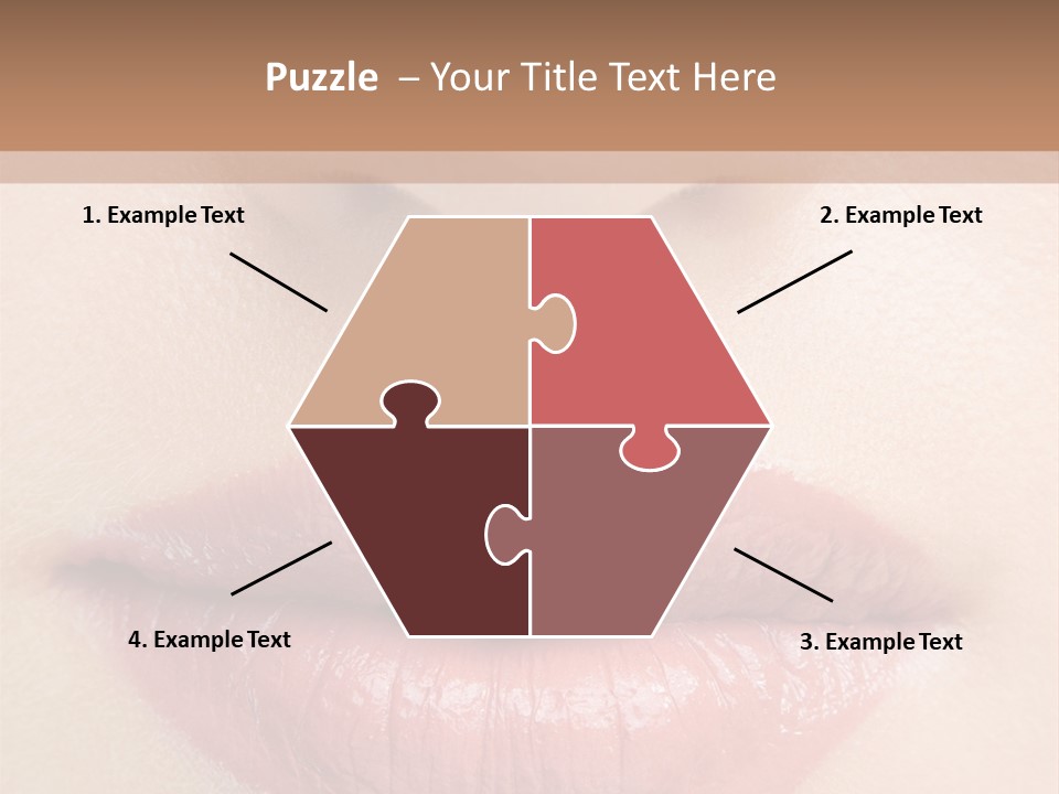 Colorful Close Cosmetics PowerPoint Template