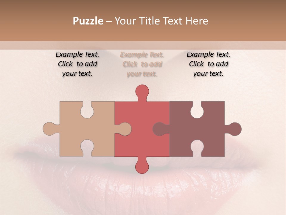 Colorful Close Cosmetics PowerPoint Template