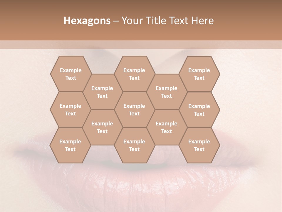 Colorful Close Cosmetics PowerPoint Template