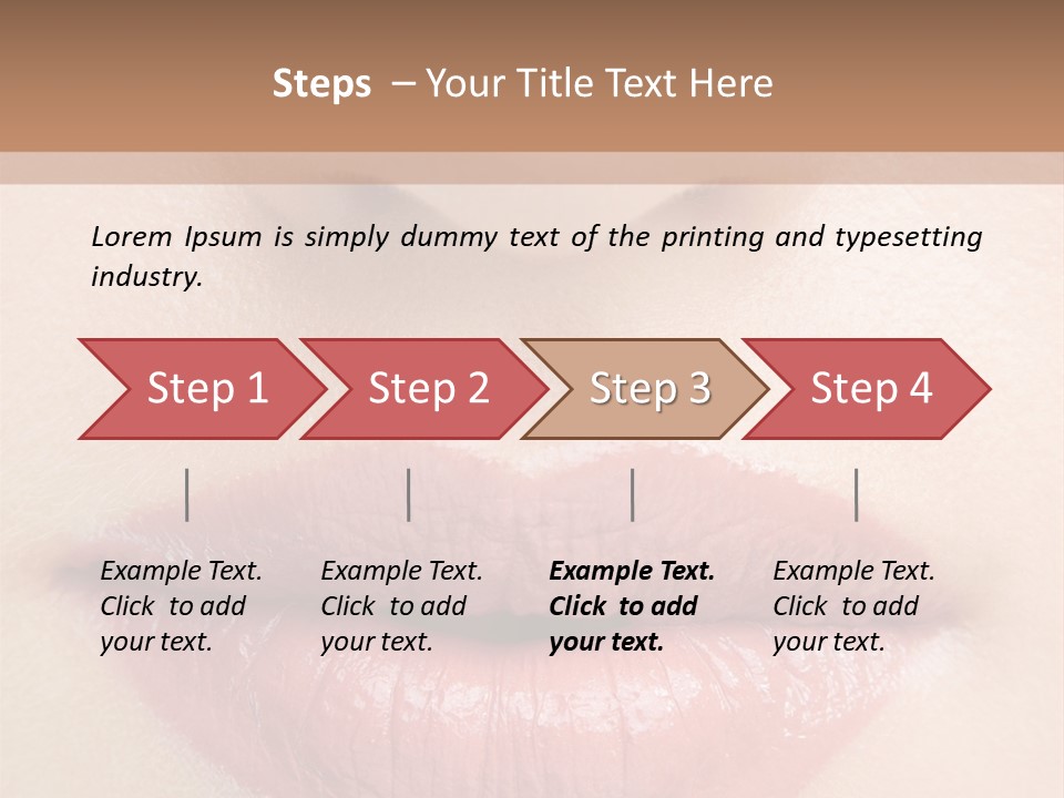 Colorful Close Cosmetics PowerPoint Template