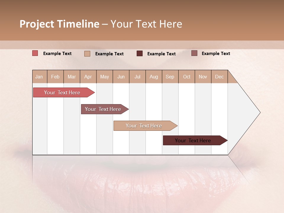Colorful Close Cosmetics PowerPoint Template
