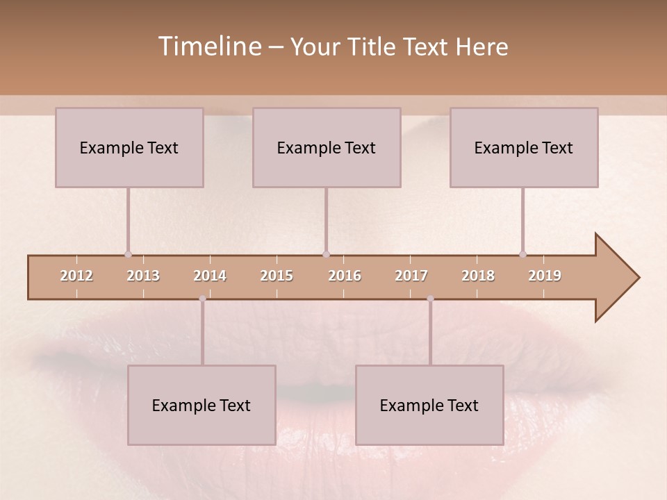 Colorful Close Cosmetics PowerPoint Template