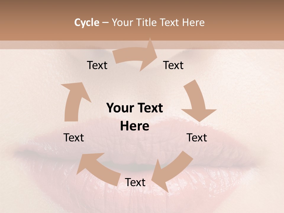 Colorful Close Cosmetics PowerPoint Template