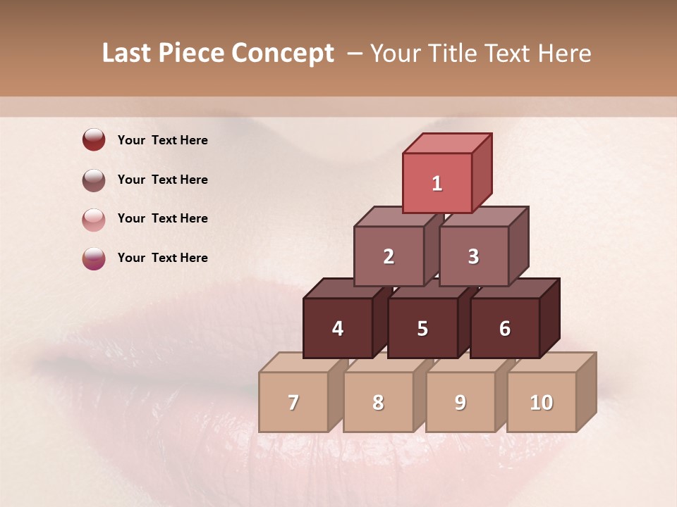 Colorful Close Cosmetics PowerPoint Template