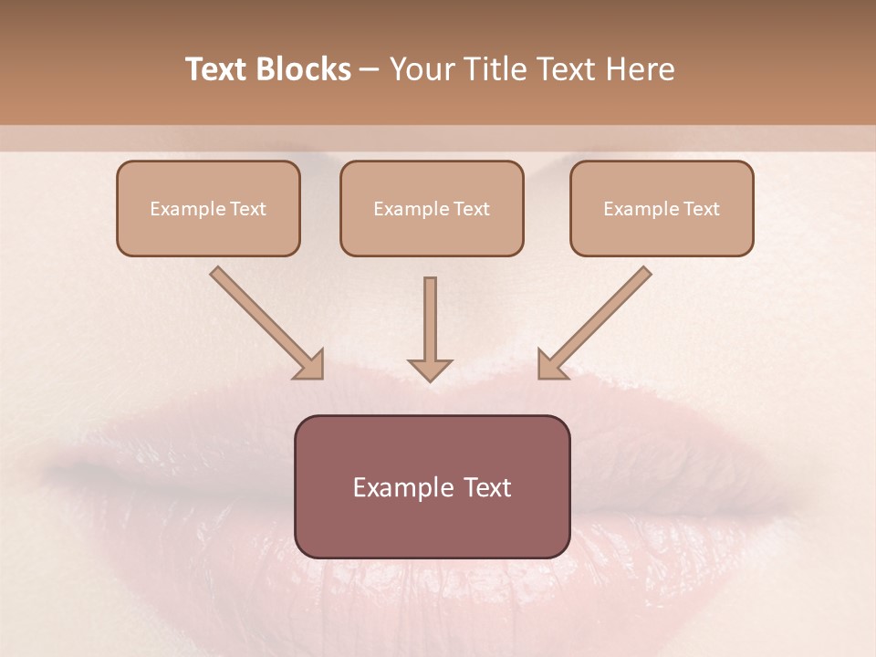 Colorful Close Cosmetics PowerPoint Template