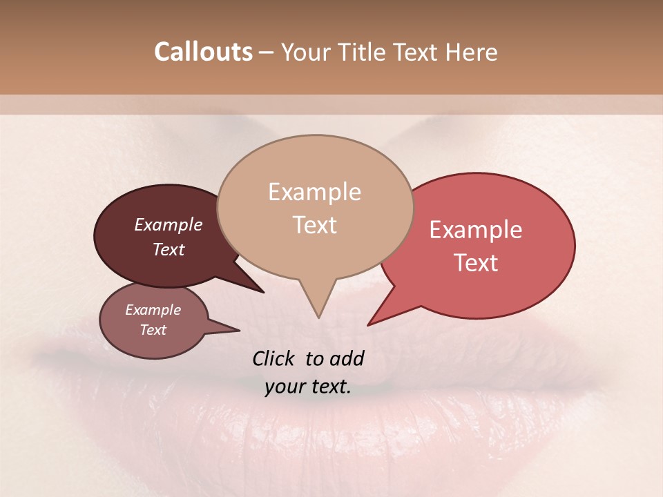 Colorful Close Cosmetics PowerPoint Template