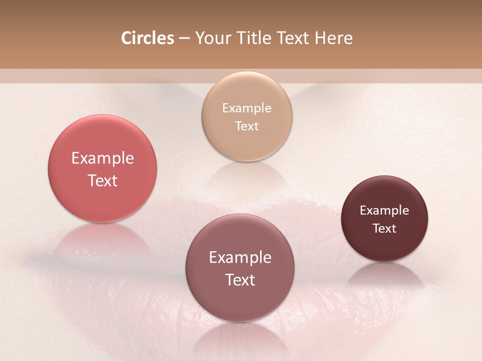 Colorful Close Cosmetics PowerPoint Template