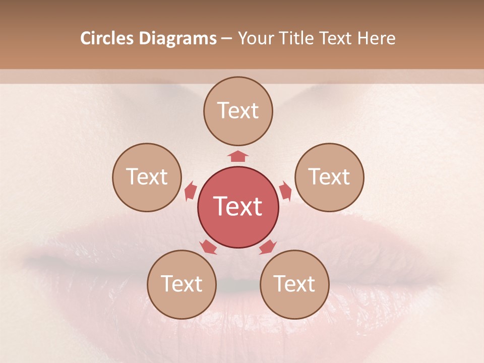 Colorful Close Cosmetics PowerPoint Template