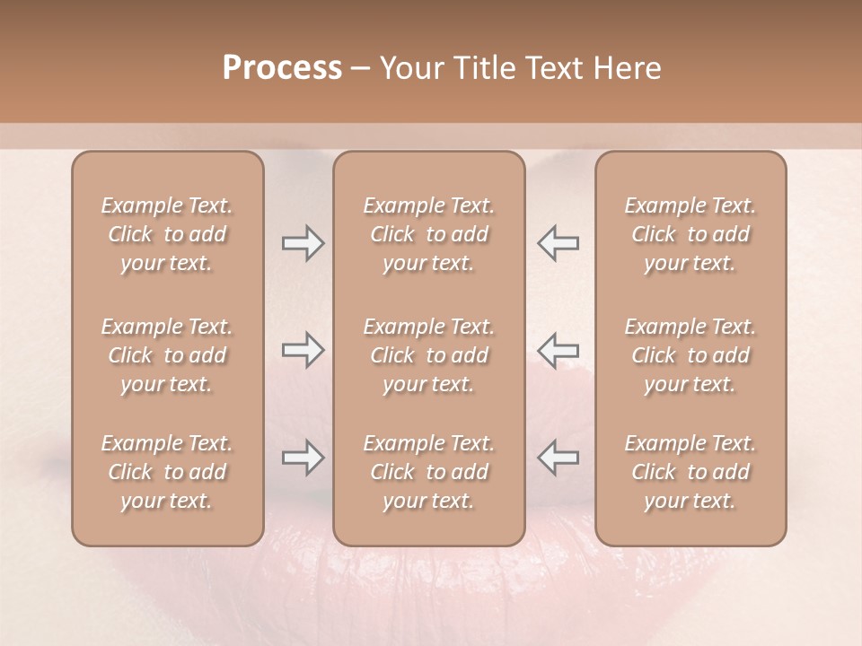 Colorful Close Cosmetics PowerPoint Template