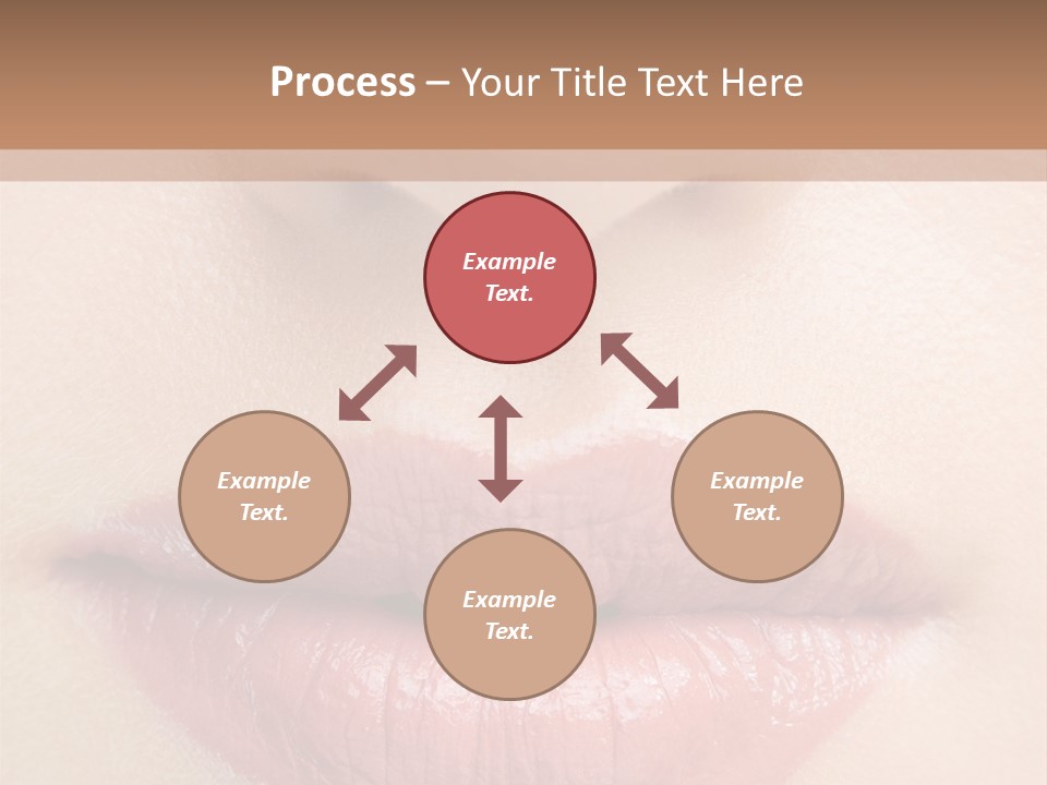 Colorful Close Cosmetics PowerPoint Template