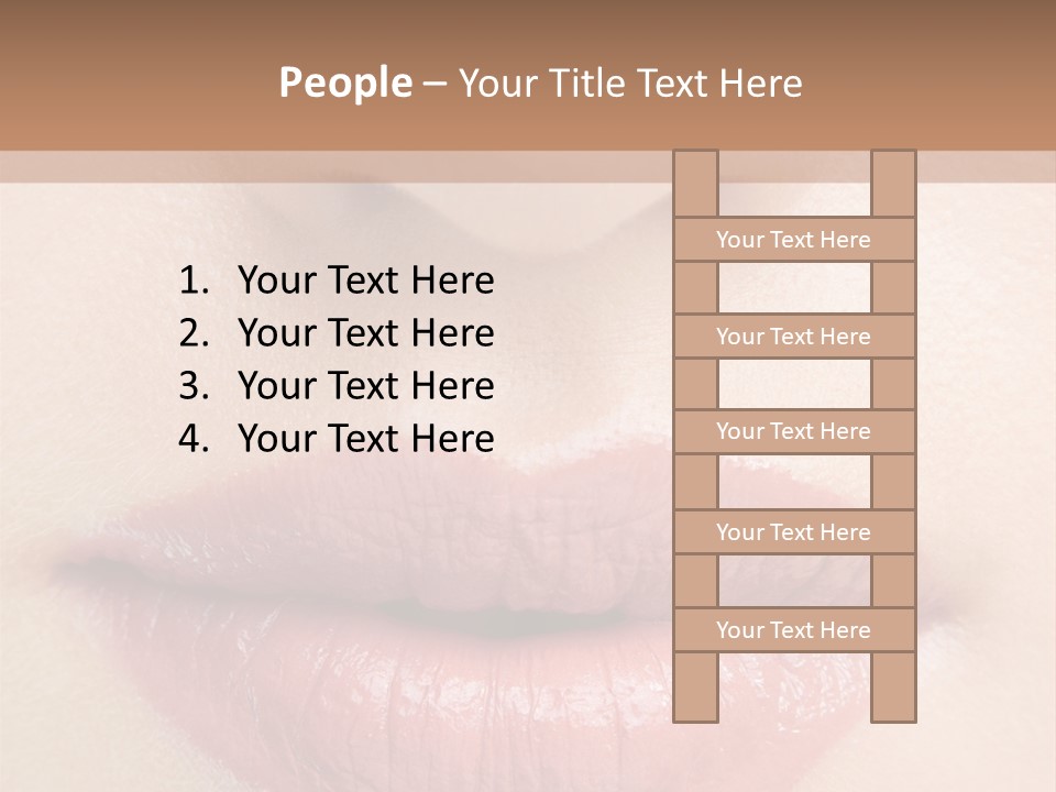 Colorful Close Cosmetics PowerPoint Template