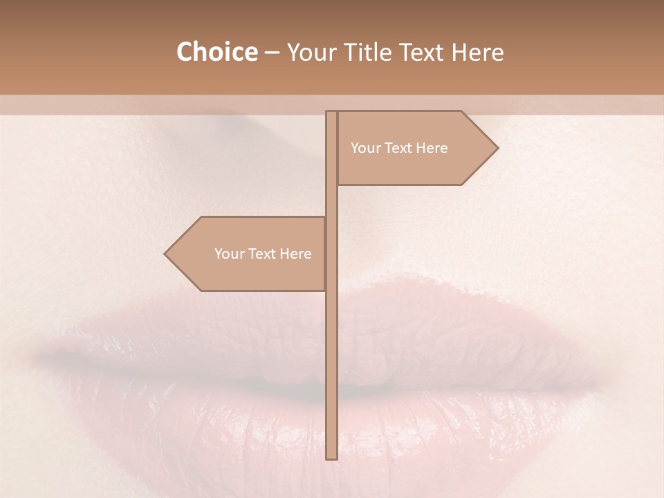 Colorful Close Cosmetics PowerPoint Template