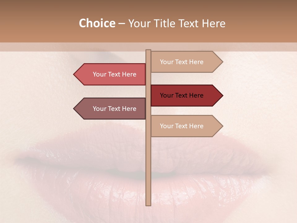 Colorful Close Cosmetics PowerPoint Template