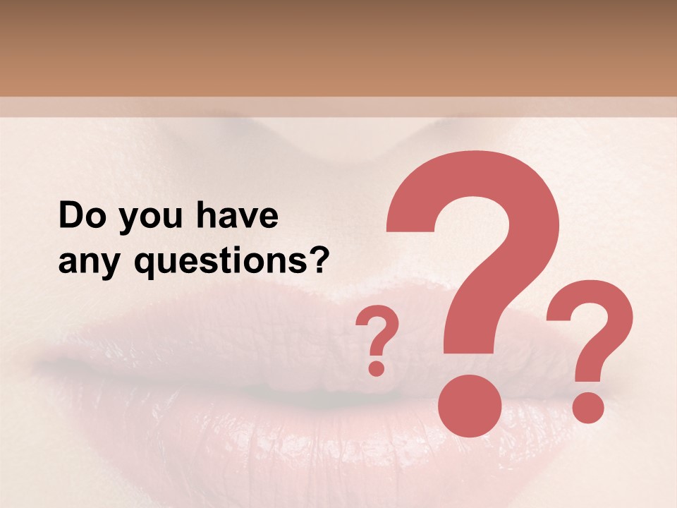 Colorful Close Cosmetics PowerPoint Template