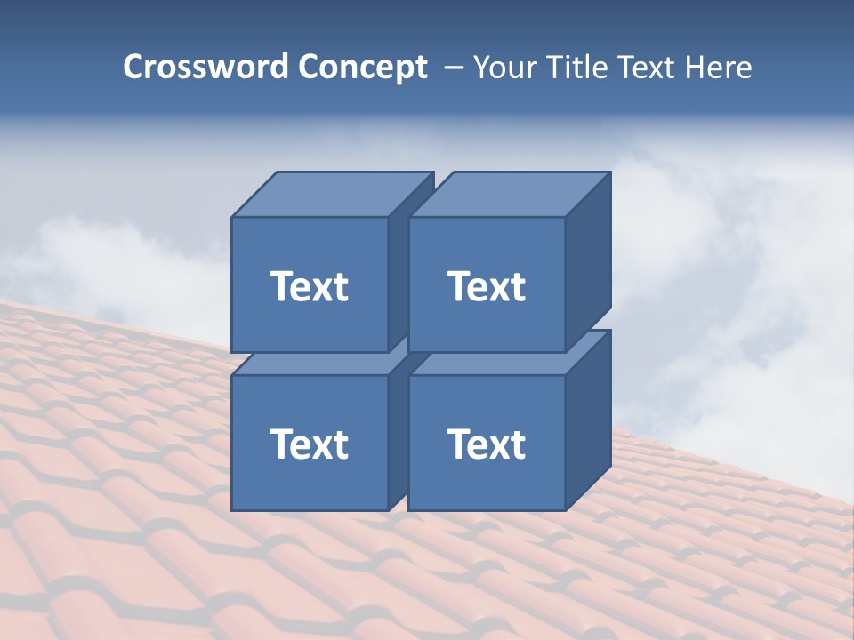 Ceramic Estate House PowerPoint Template