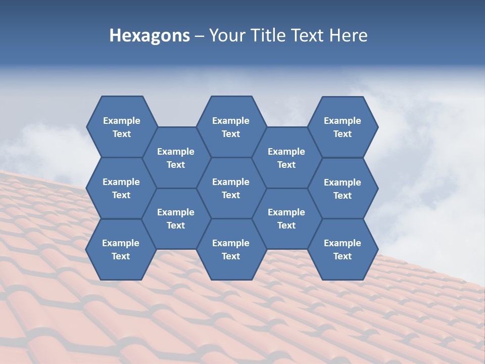Ceramic Estate House PowerPoint Template