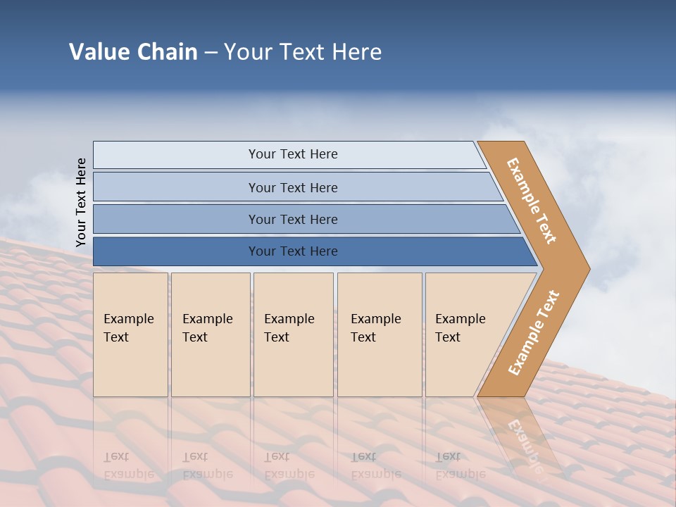 Ceramic Estate House PowerPoint Template