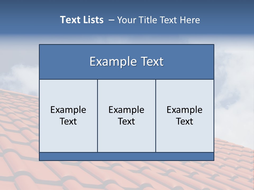 Ceramic Estate House PowerPoint Template