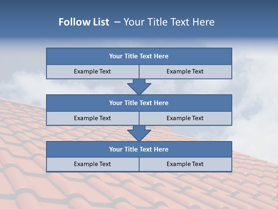 Ceramic Estate House PowerPoint Template