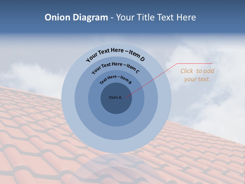 Ceramic Estate House PowerPoint Template