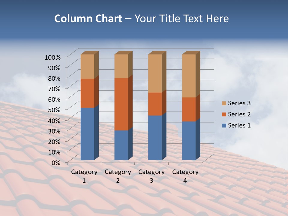 Ceramic Estate House PowerPoint Template