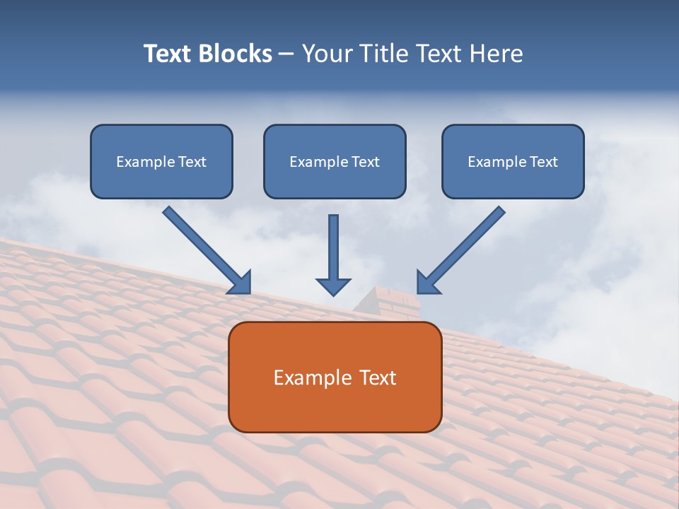 Ceramic Estate House PowerPoint Template