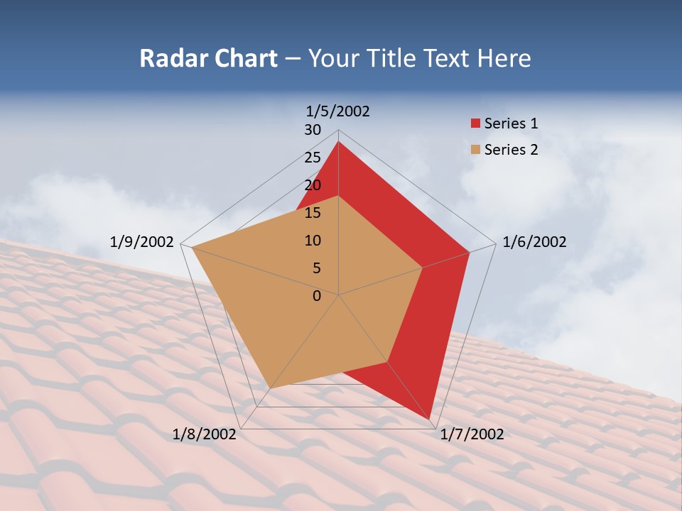 Ceramic Estate House PowerPoint Template