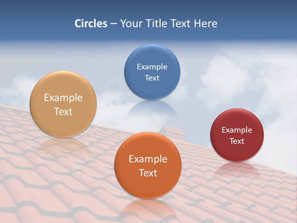 Ceramic Estate House PowerPoint Template