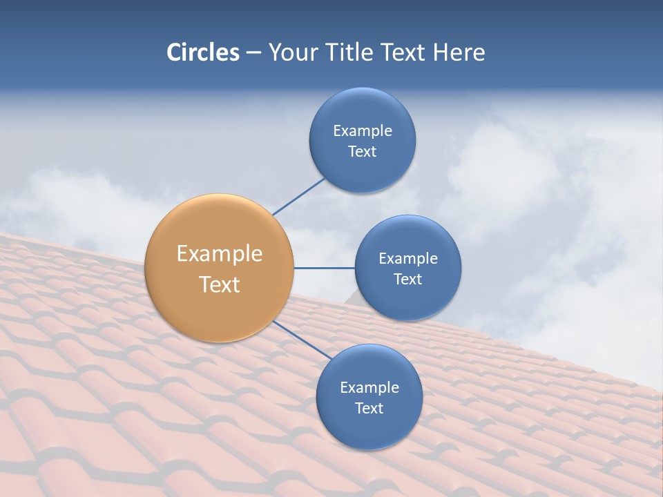 Ceramic Estate House PowerPoint Template