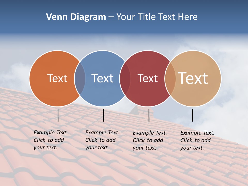 Ceramic Estate House PowerPoint Template