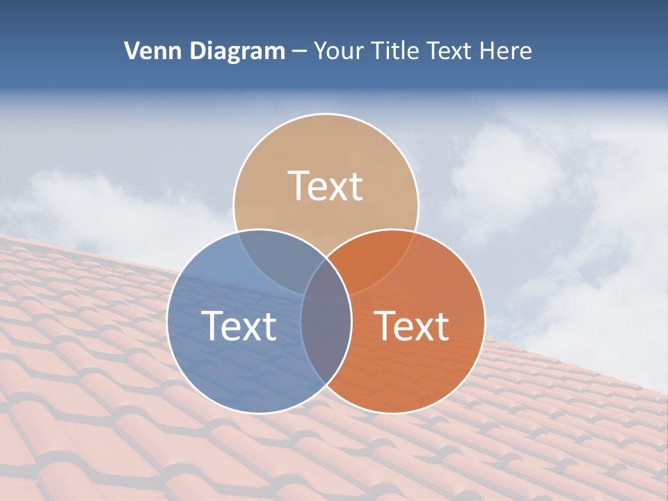 Ceramic Estate House PowerPoint Template