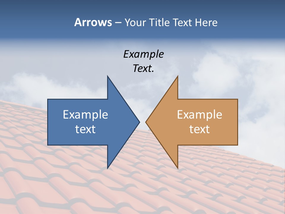 Ceramic Estate House PowerPoint Template