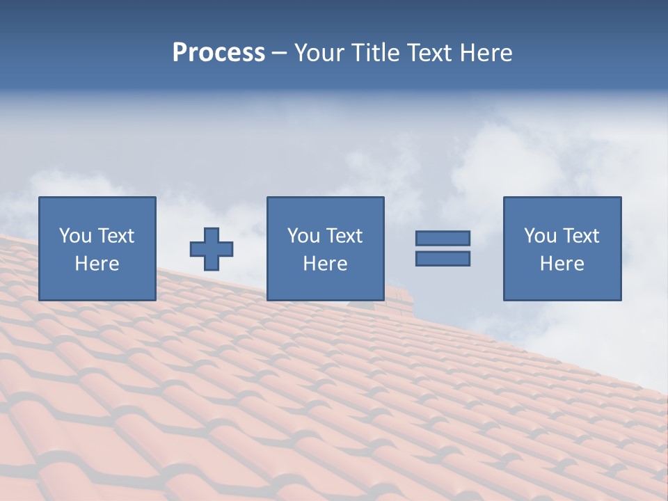 Ceramic Estate House PowerPoint Template