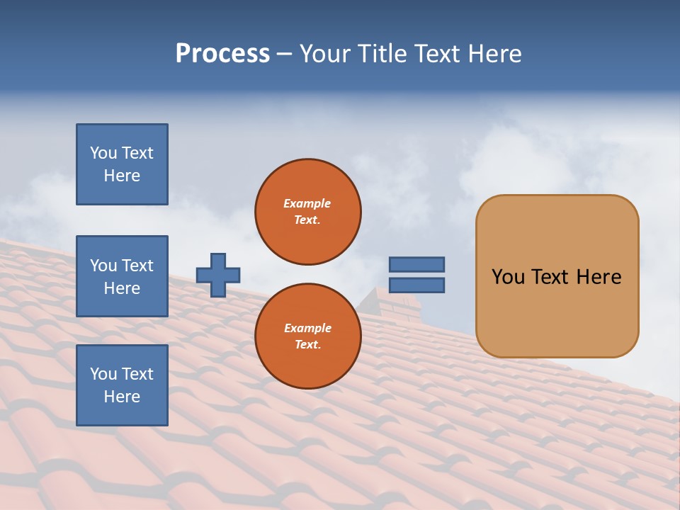 Ceramic Estate House PowerPoint Template