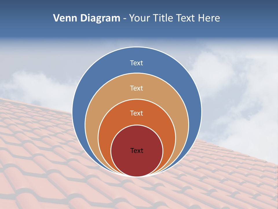Ceramic Estate House PowerPoint Template