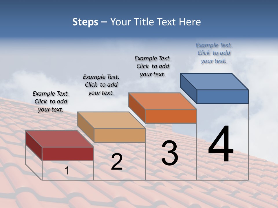Ceramic Estate House PowerPoint Template