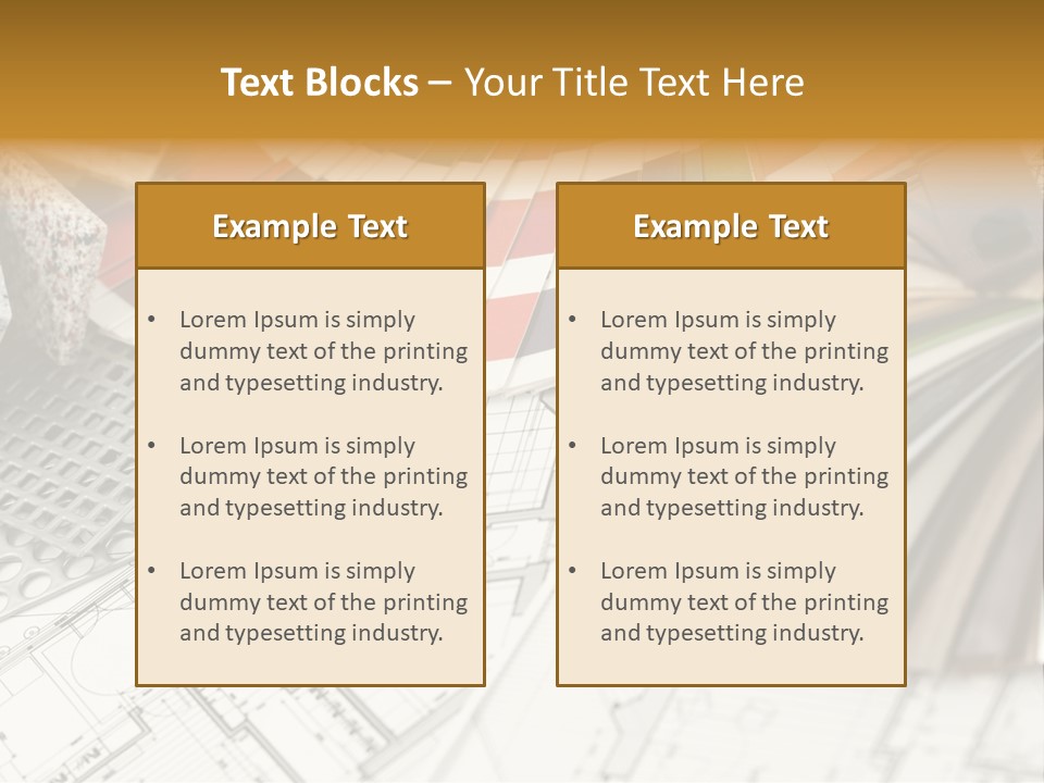 Technology Architect Engineering PowerPoint Template