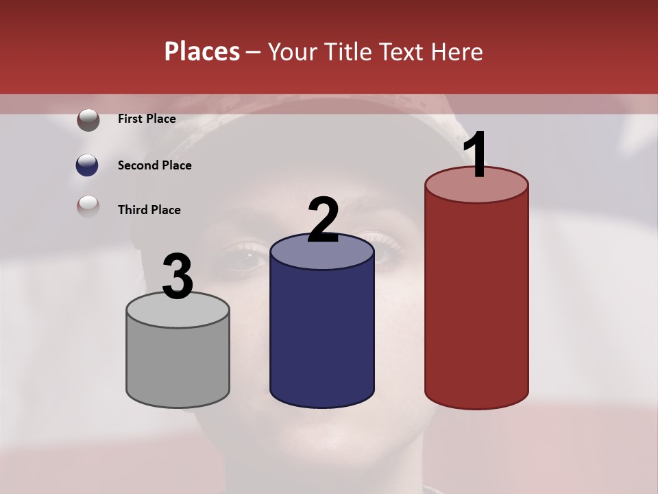 War Military Invasion Female PowerPoint Template