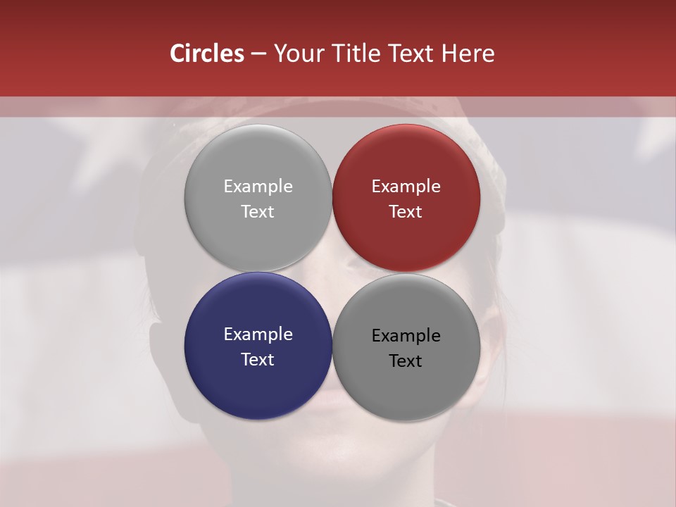 War Military Invasion Female PowerPoint Template