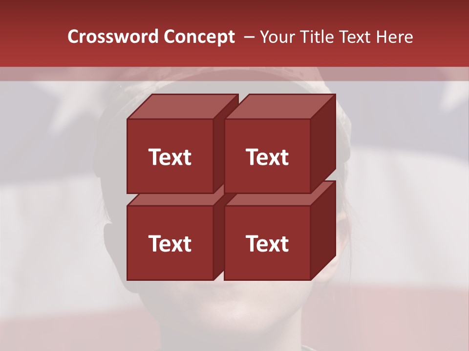 War Military Invasion Female PowerPoint Template