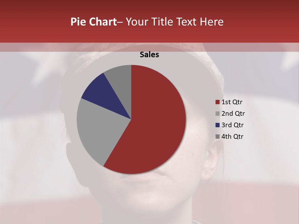 War Military Invasion Female PowerPoint Template