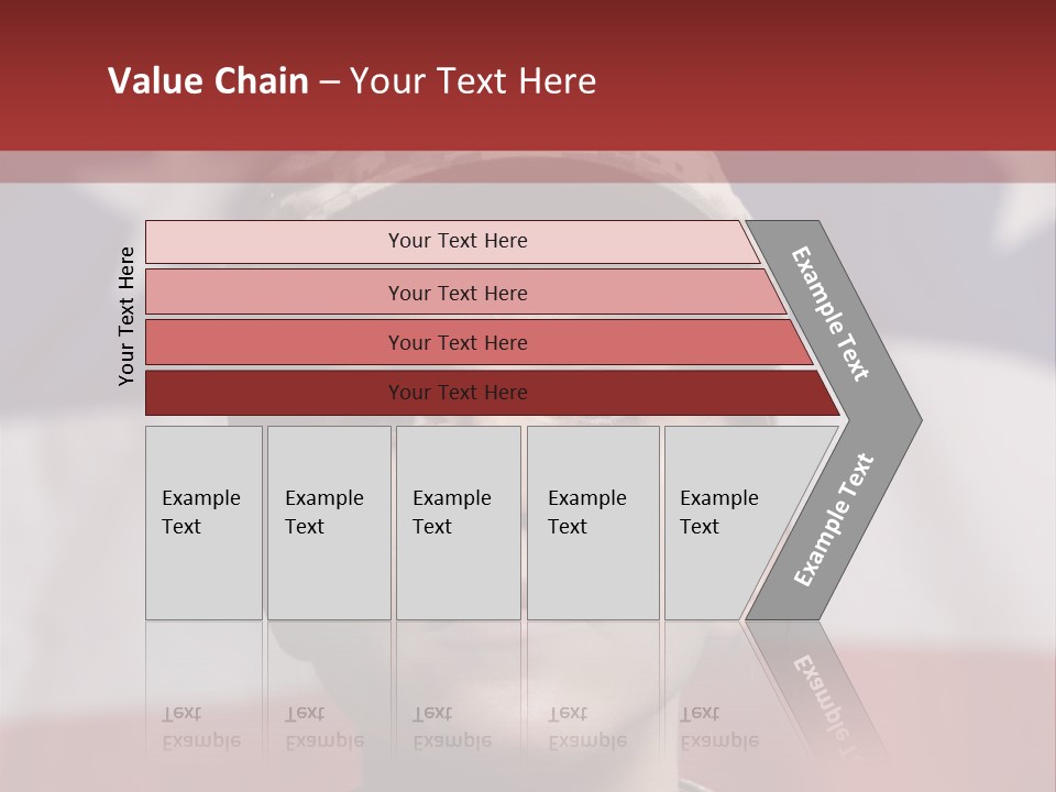 War Military Invasion Female PowerPoint Template