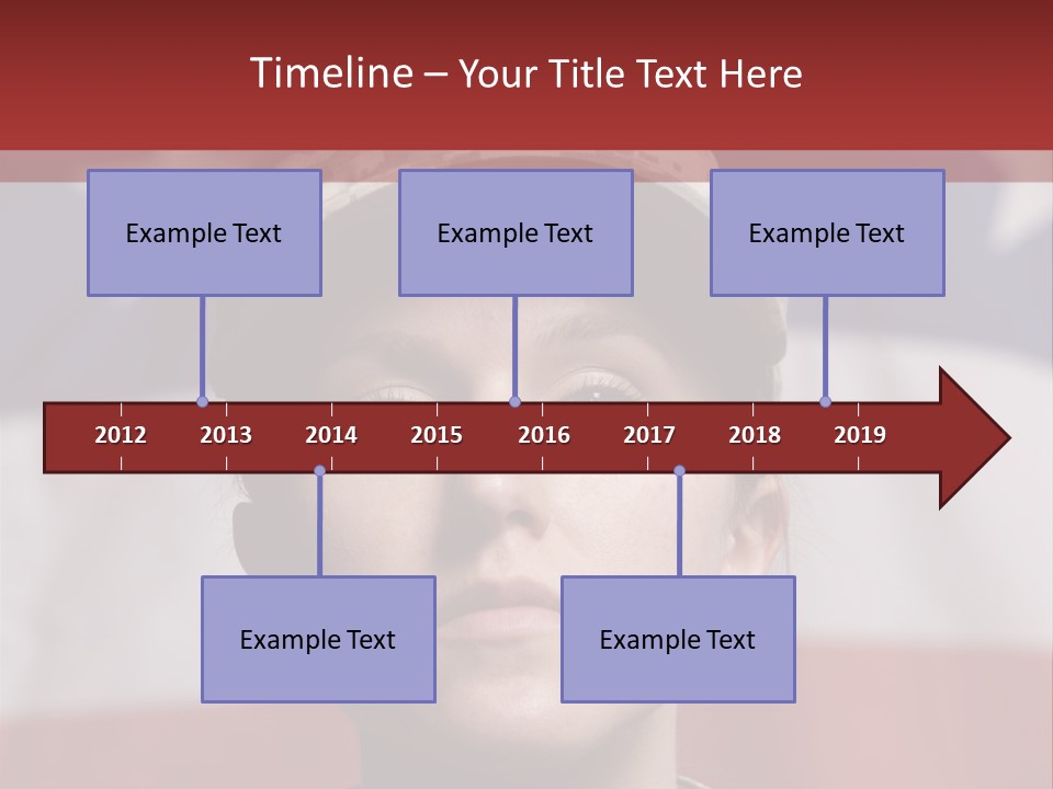War Military Invasion Female PowerPoint Template