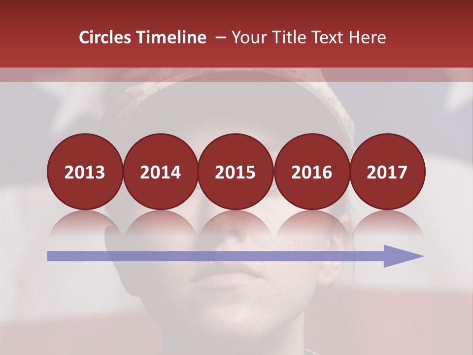 War Military Invasion Female PowerPoint Template